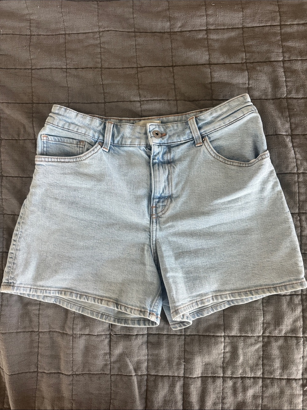 H&M Light Wash Denim Shorts